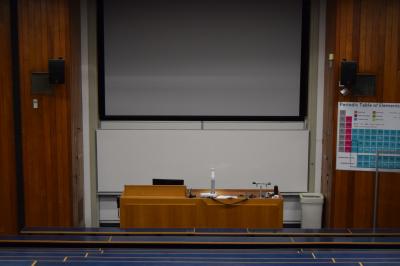 Photograph of Lecture Theatre at the University of Southampton (thumbnail).