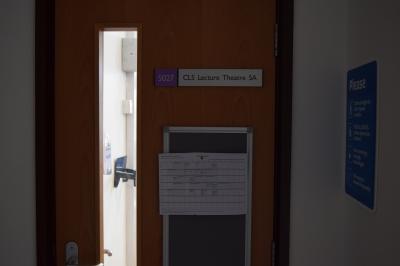 Photograph of Lecture Room 5A at the University of Southampton (thumbnail).