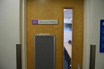 Photograph of Seminar Room J at the University of Southampton (thumbnail).